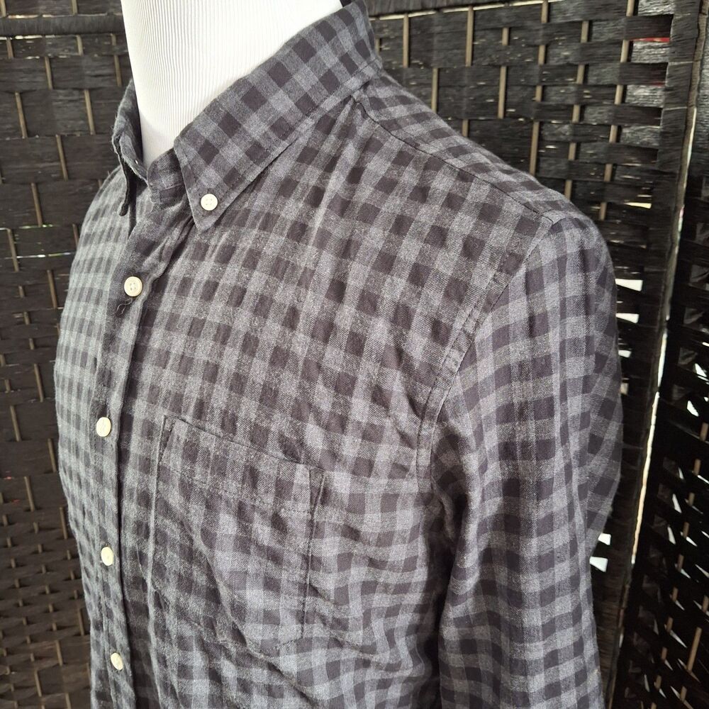 Flint and Tinder Button Up Shirt Mens Medium Buffalo Check Gorpcore Workwear